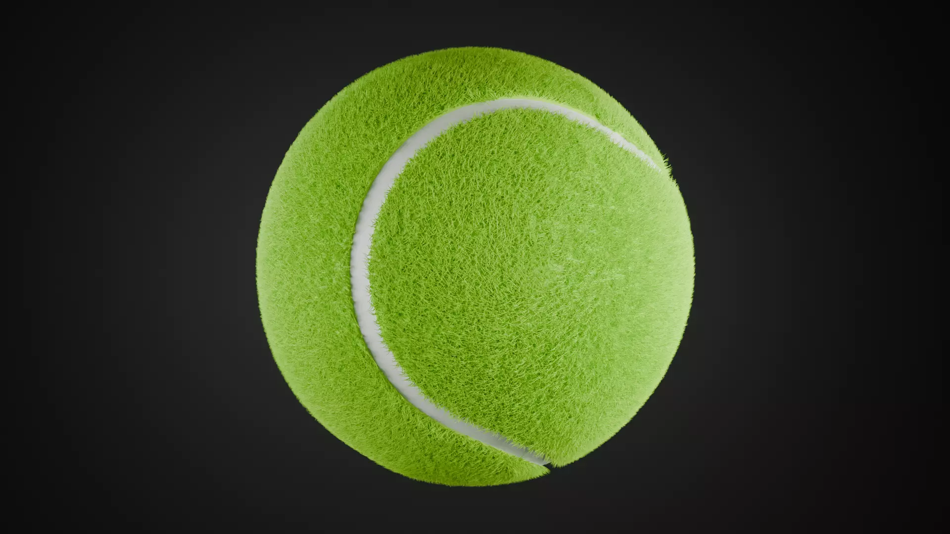Tennis ball Free 3D model
