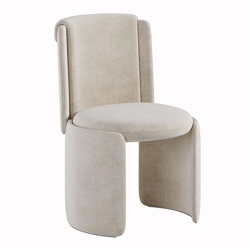 Hug Chair Low-poly 3D model