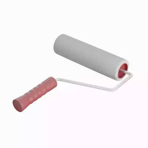 Paint Roller 03 Low-poly 3D model Paint Roller 03 Low-poly 3D model