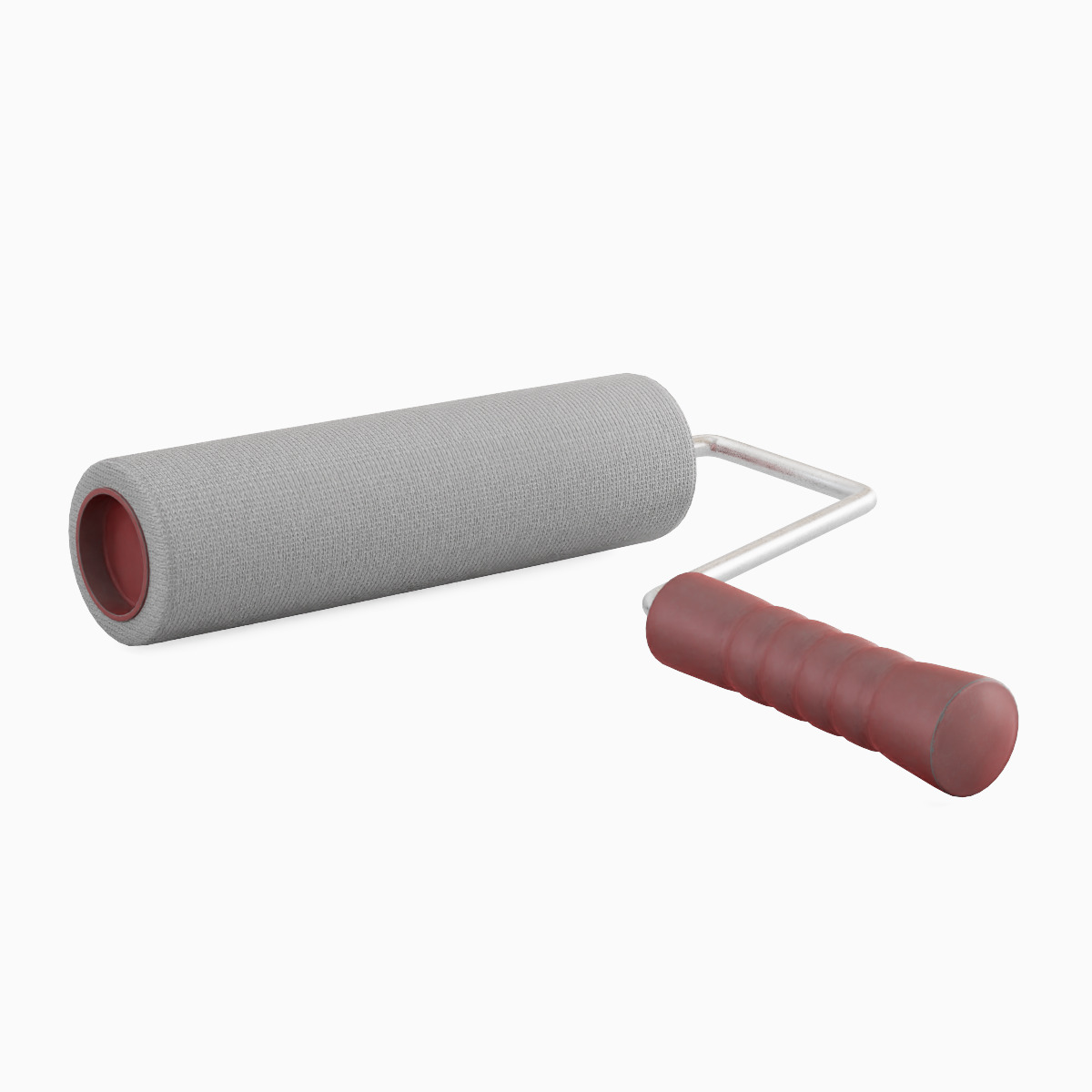 Paint Roller 03 Low-poly 3D model_2