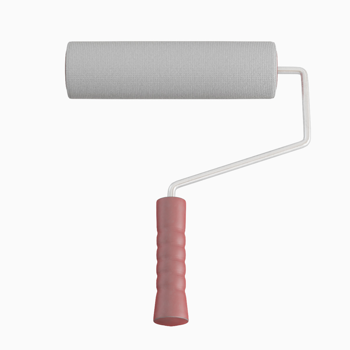 Paint Roller 03 Low-poly 3D model_4