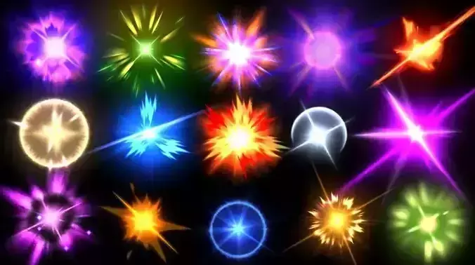 Unity Game VFX - Hit Collection Free 3D model