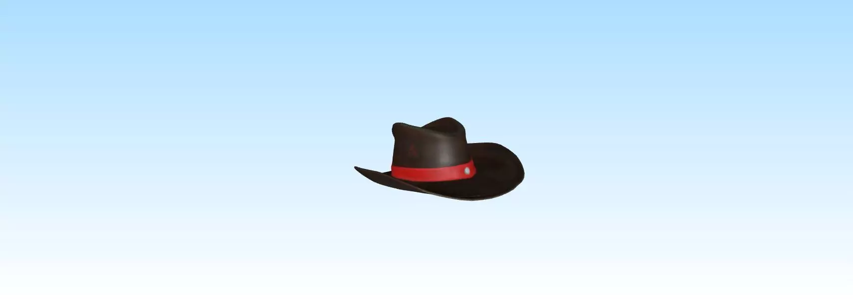 a cowboy hat 3D print model_0