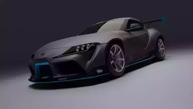Toyota GR Supra 3D model