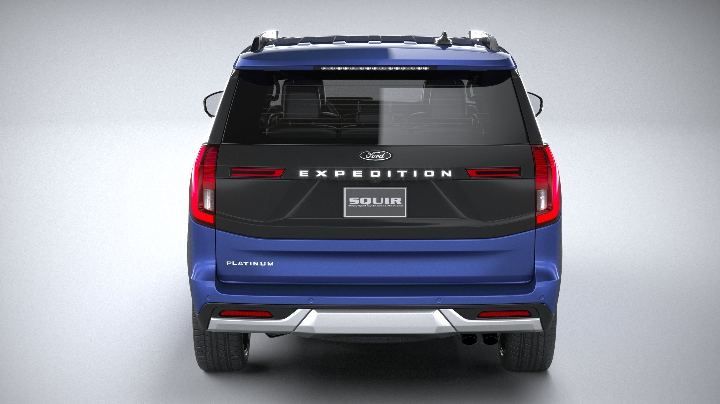 Expedition Platinum 2025 3D model_4