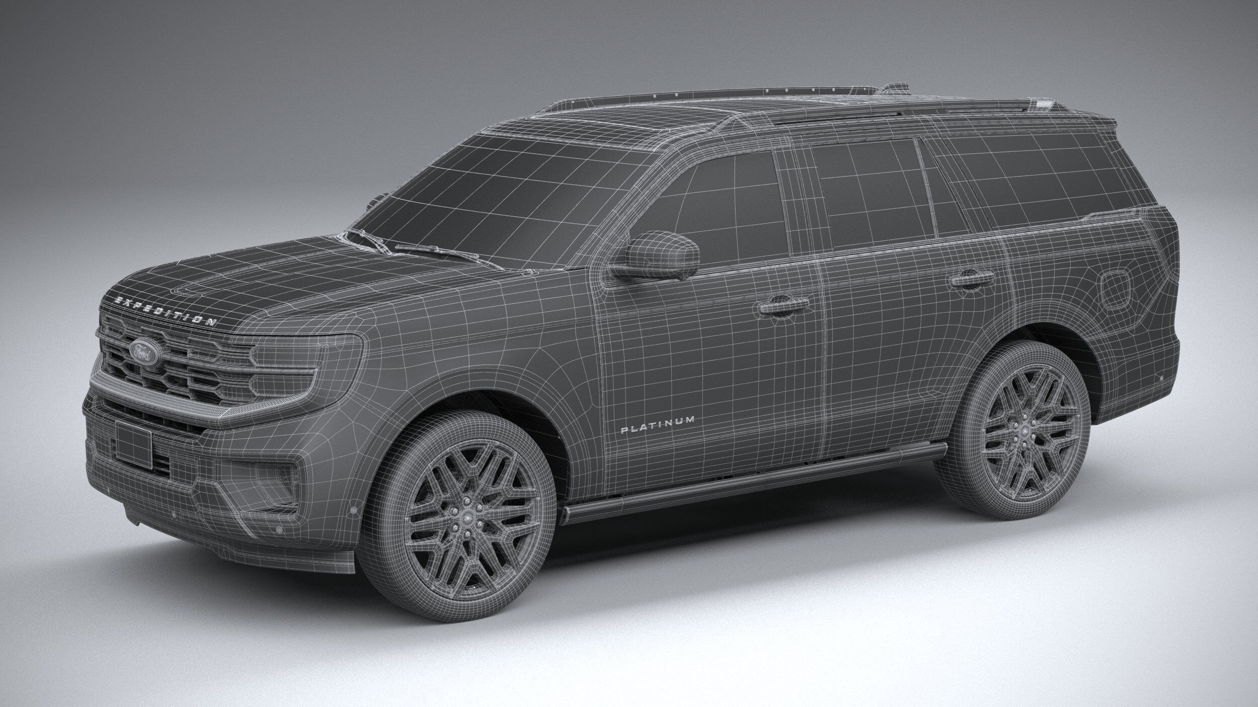 Expedition Platinum 2025 3D model_28