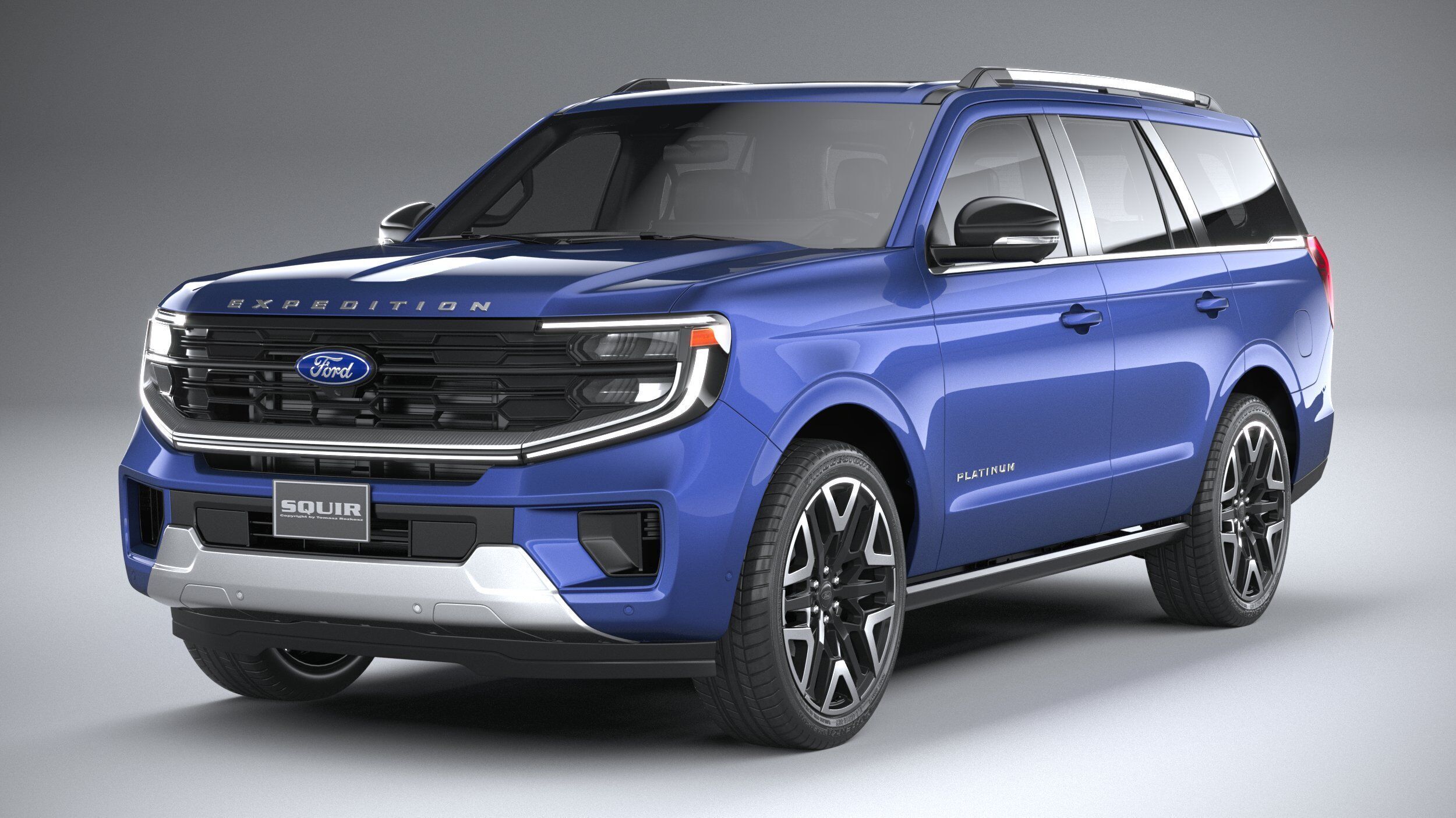 Expedition Platinum 2025 3D model_2