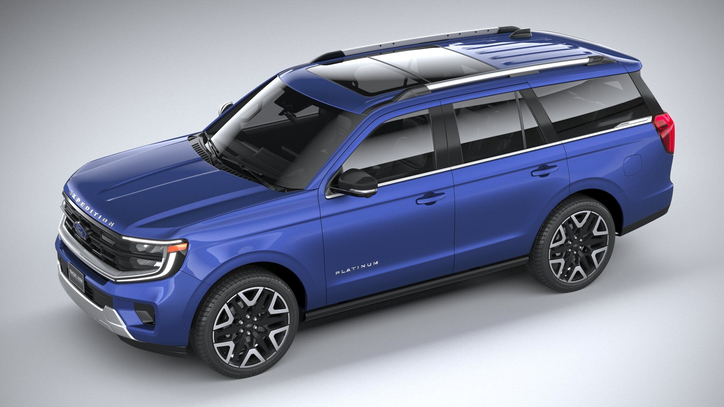 Expedition Platinum 2025 3D model_7