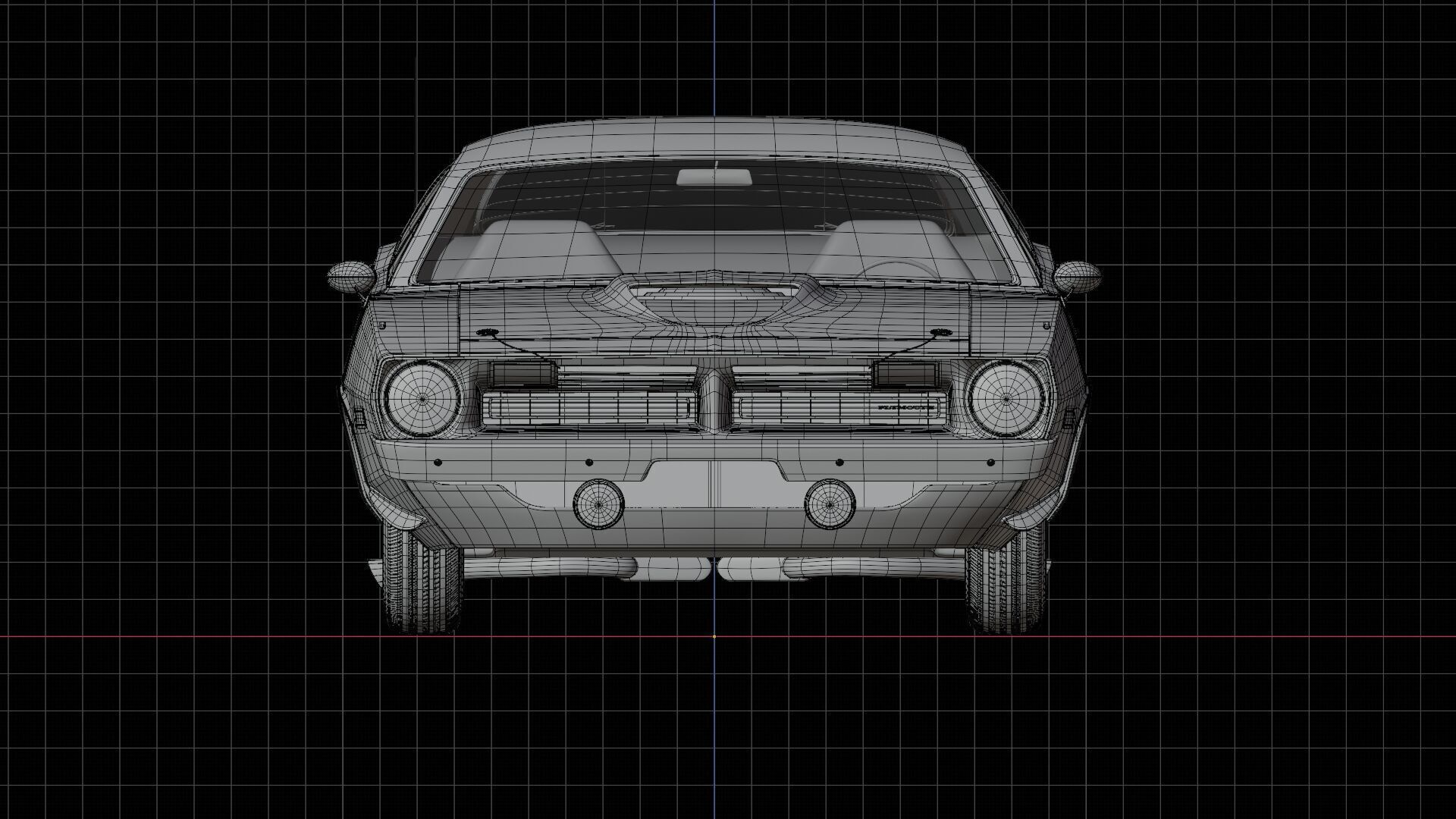 Plymouth AAR Cuda 1970 3D model 3D model_5