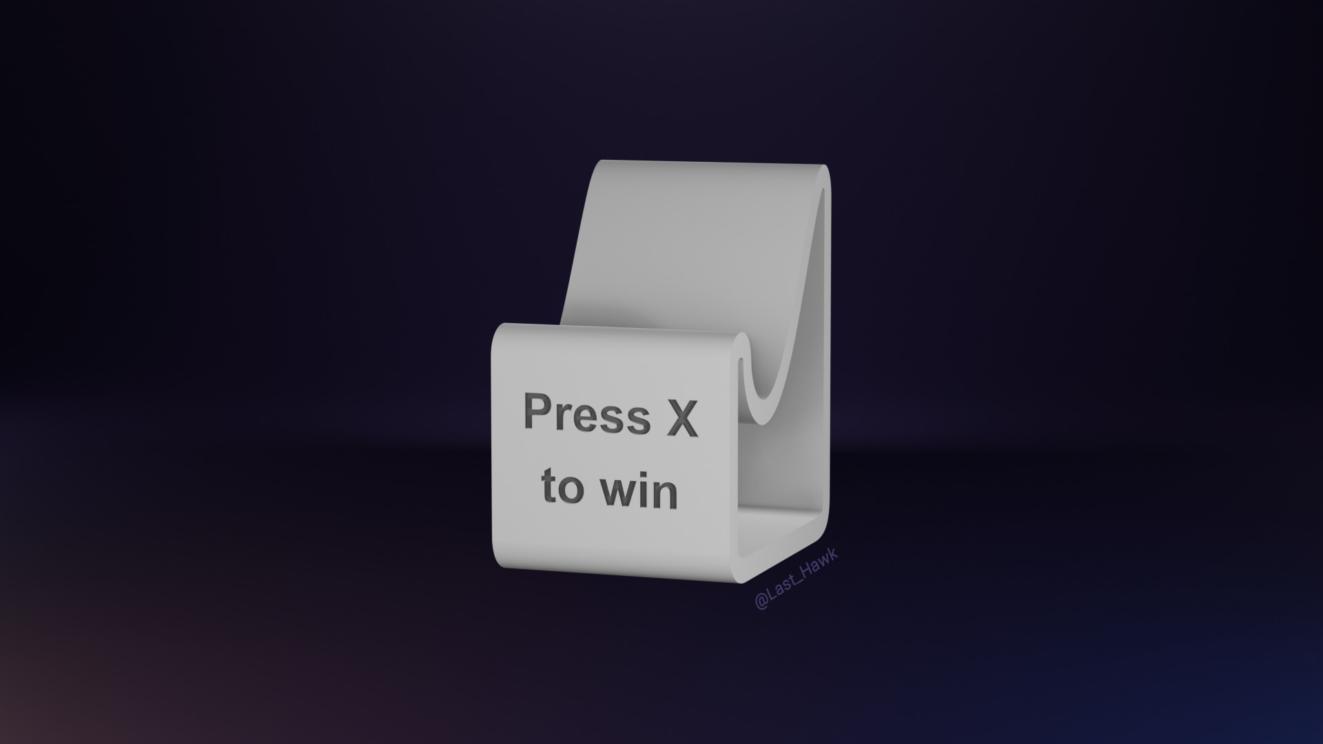 Gamepad stand Free 3D print model_2