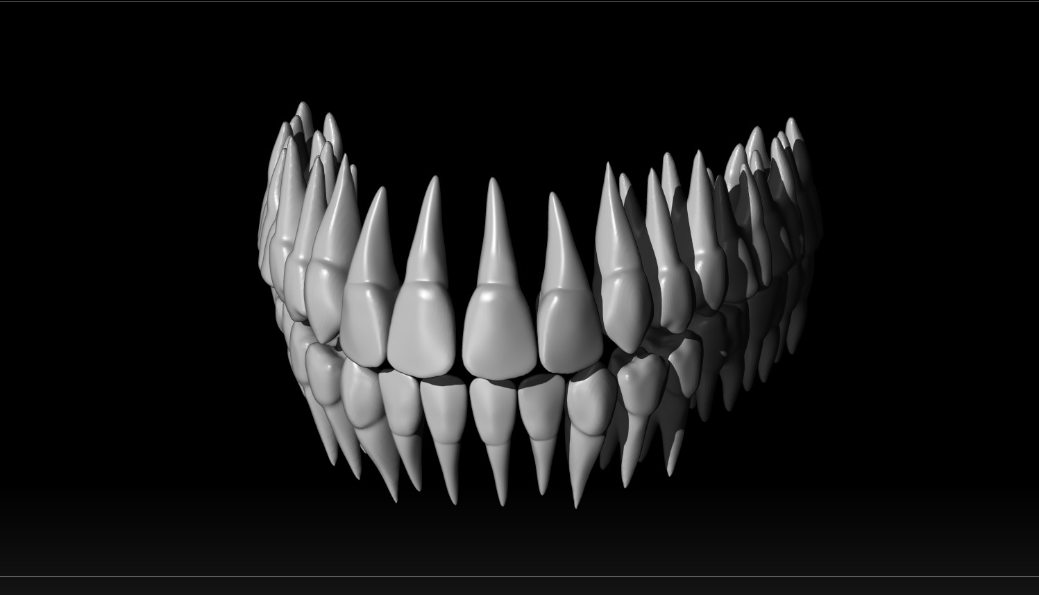 Human Skull Full Printable and Nanite Ready PBR 4K 3D print model_4