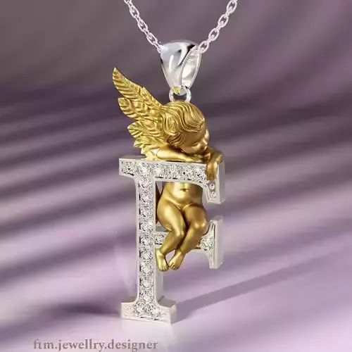 Angel necklace