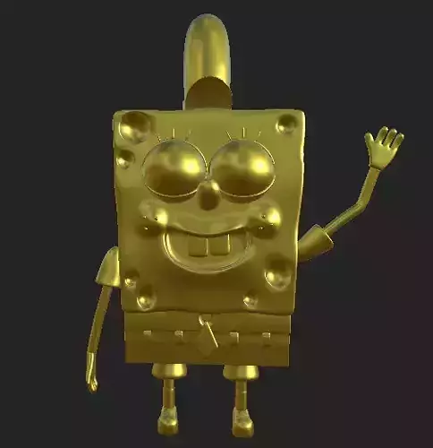 Spongebob 3D print model