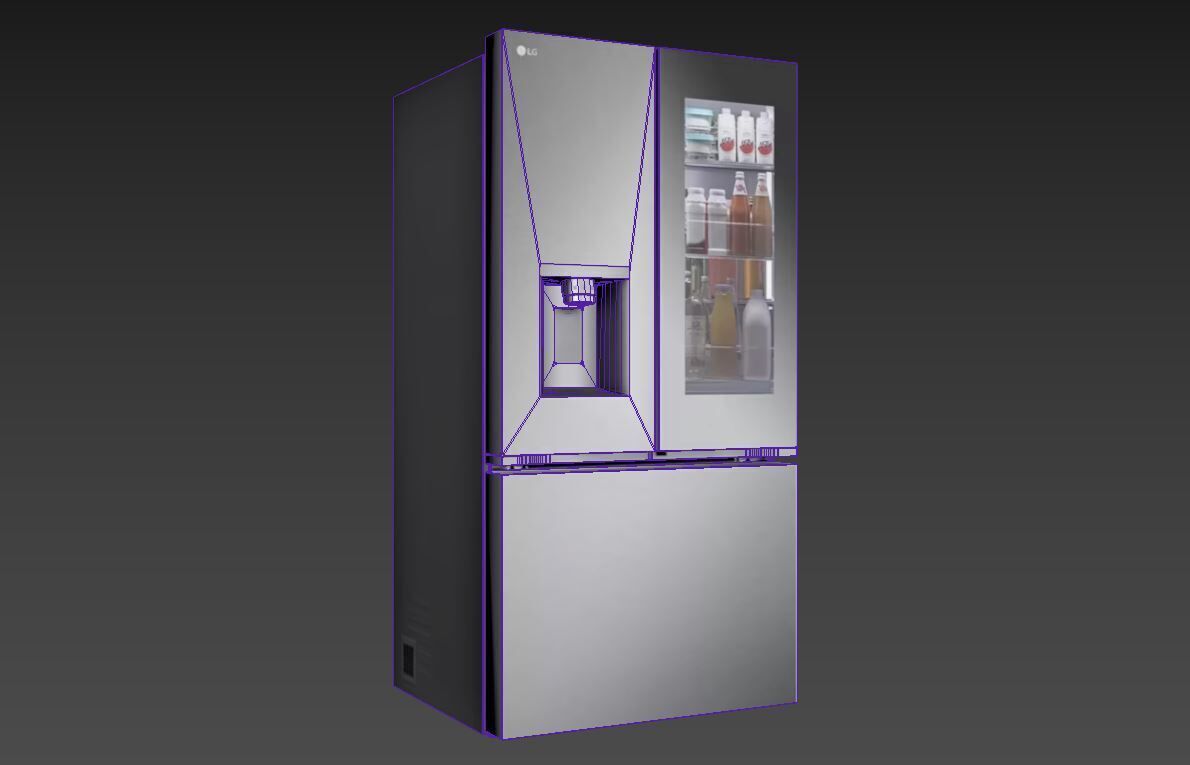 LG Smart Mirror InstaView 3D model_3