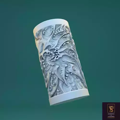 Sculptural candle design - Model W3 Abstract 5