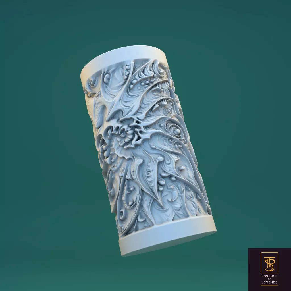 Sculptural candle design - Model W3 Abstract 5 3D print model