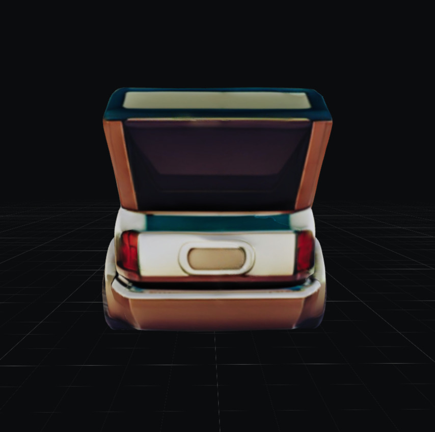 COOL CARS SolarRover no9 Collectable Model these WHEELS are HOT Low-poly 3D model_3