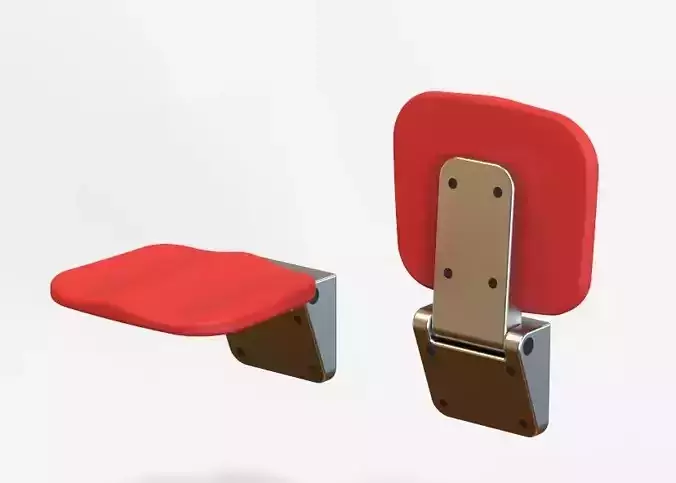 Wall Mounted Chair 3D print model
