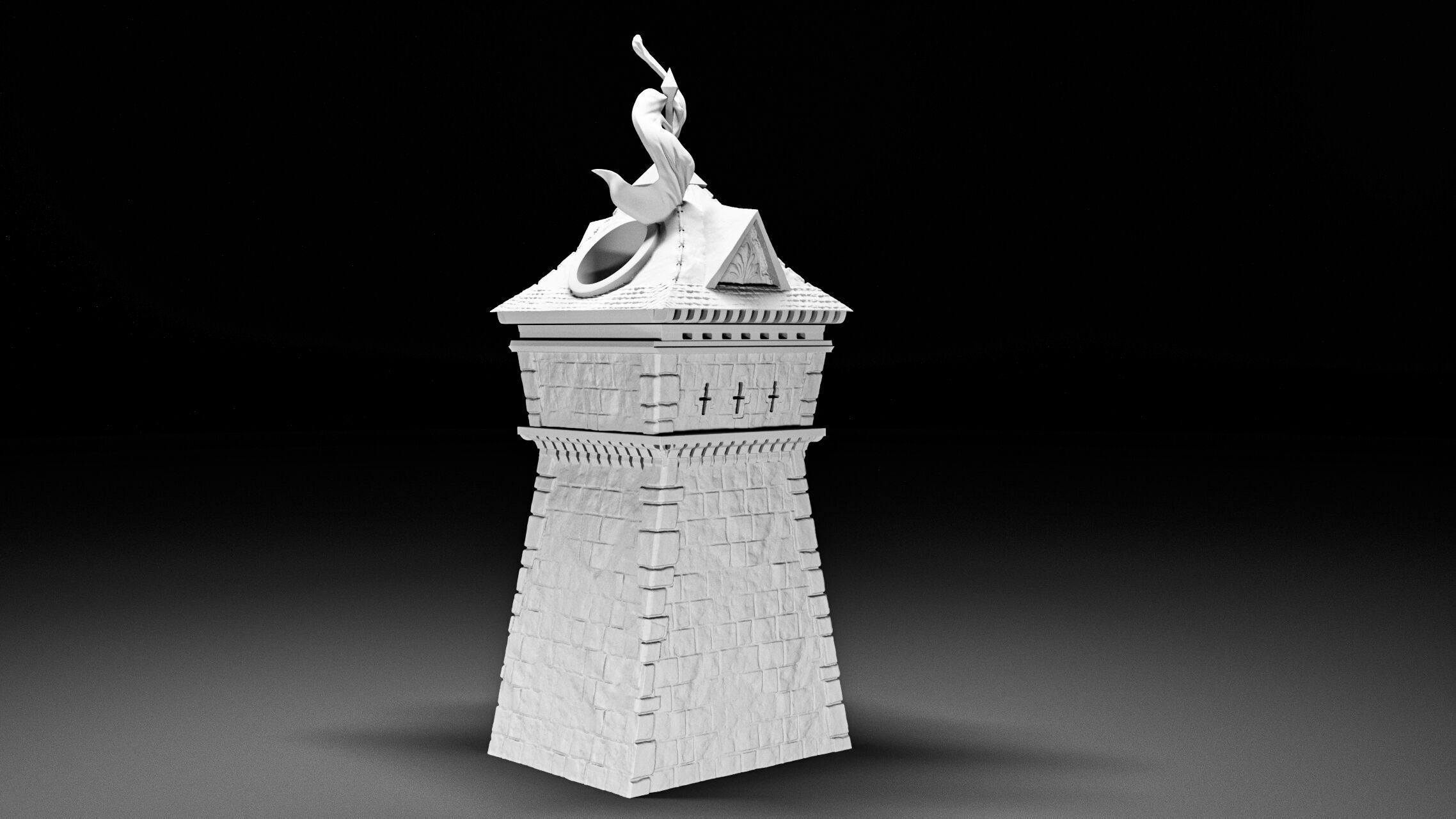 Fates End  Ranger Tower 2 3D print model_2