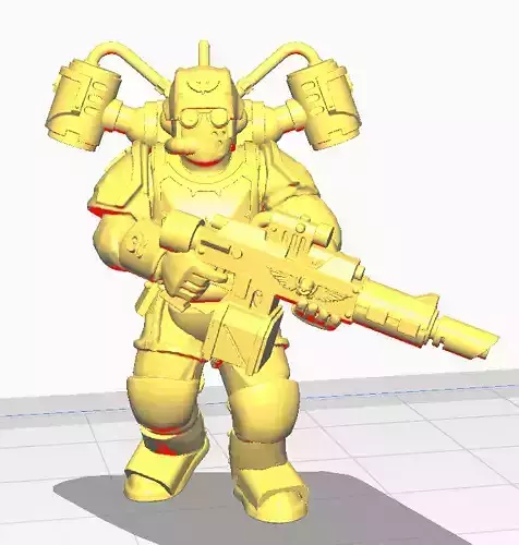 Tempestus Aquilon Trooper 3