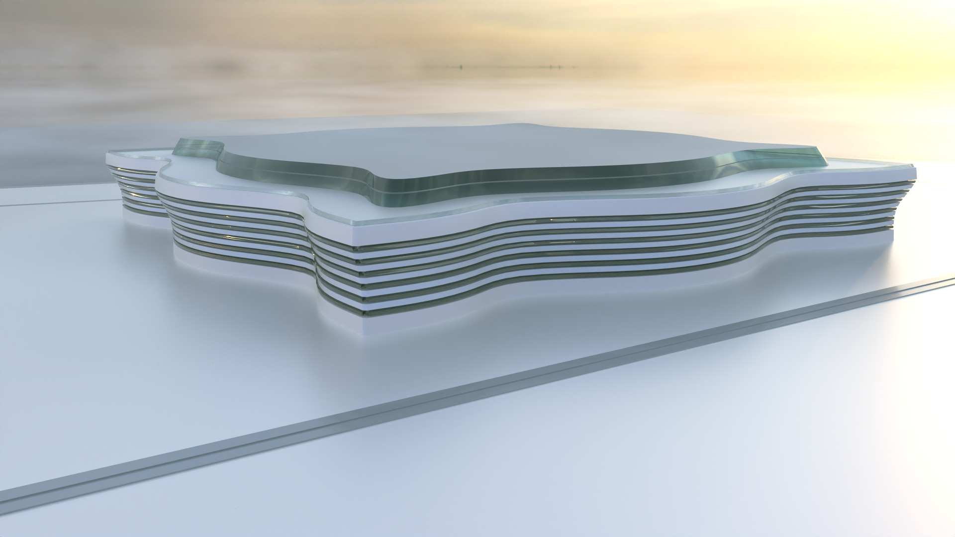 Futuristic Building Concept V2-07 3D model_10