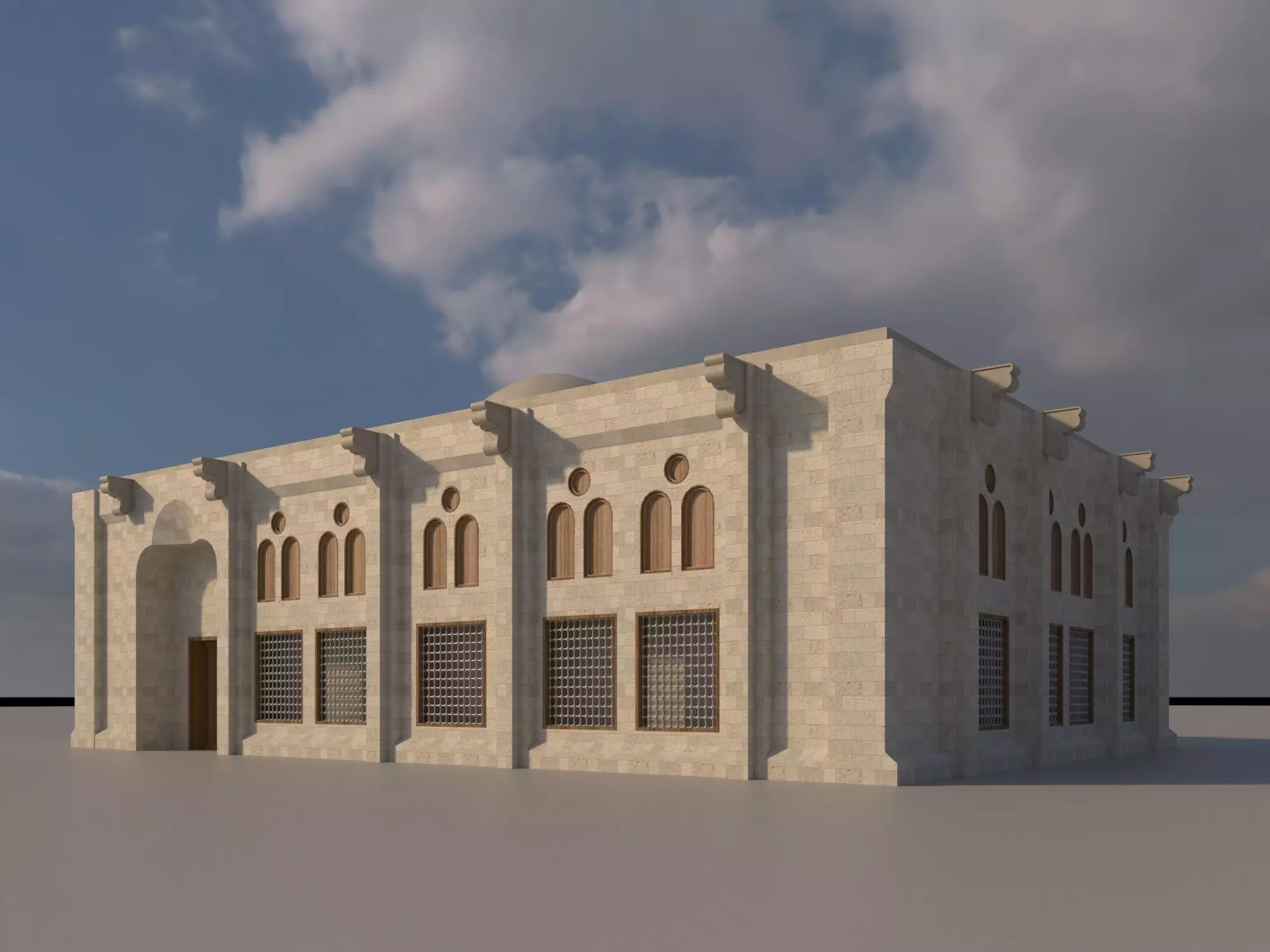 AL-Rifai Tekkiye 1774 3D model_0