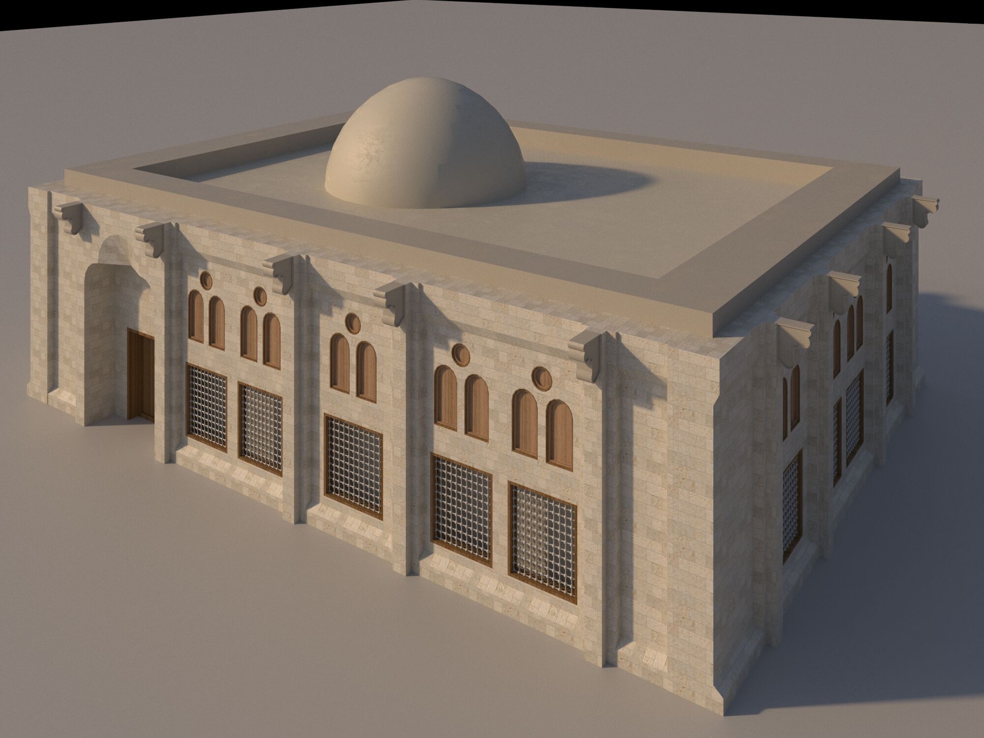 AL-Rifai Tekkiye 1774 3D model_4