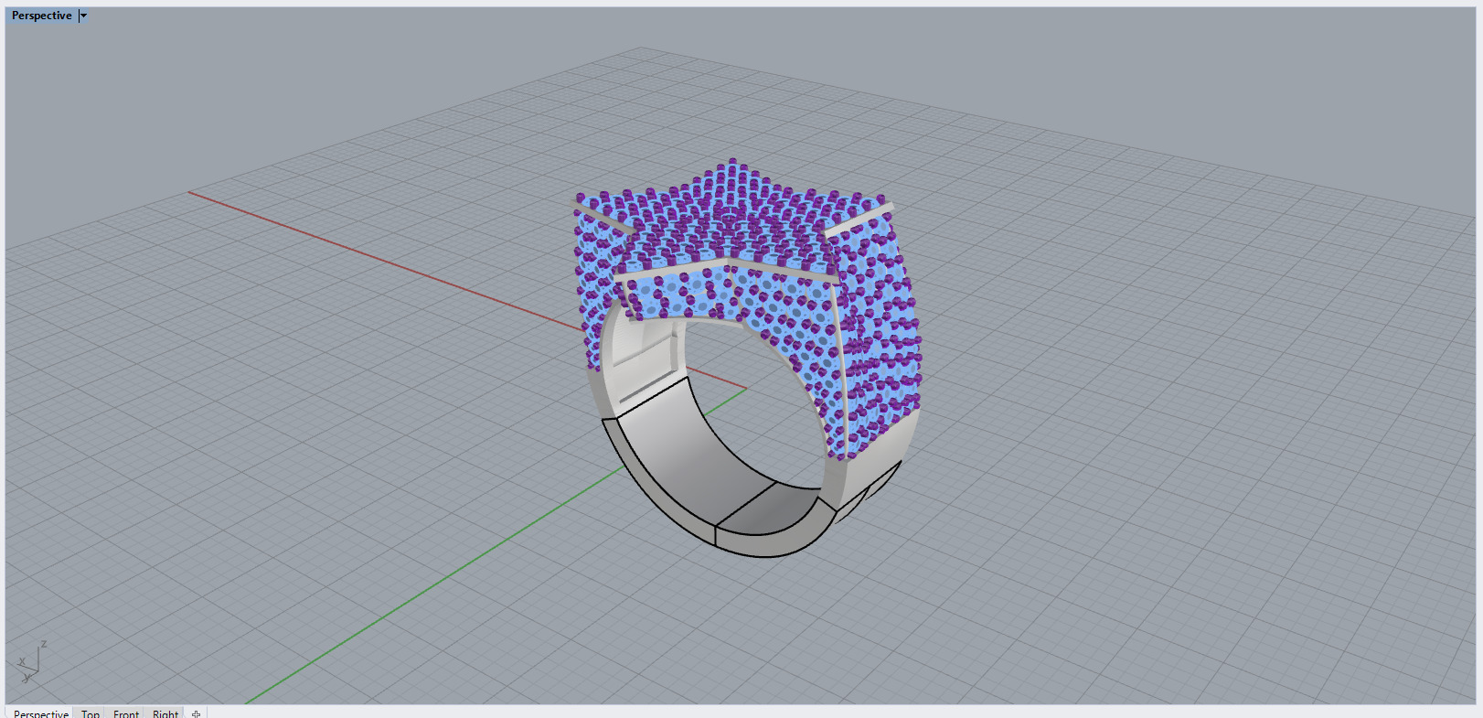 star ring model 797 3D print model_9
