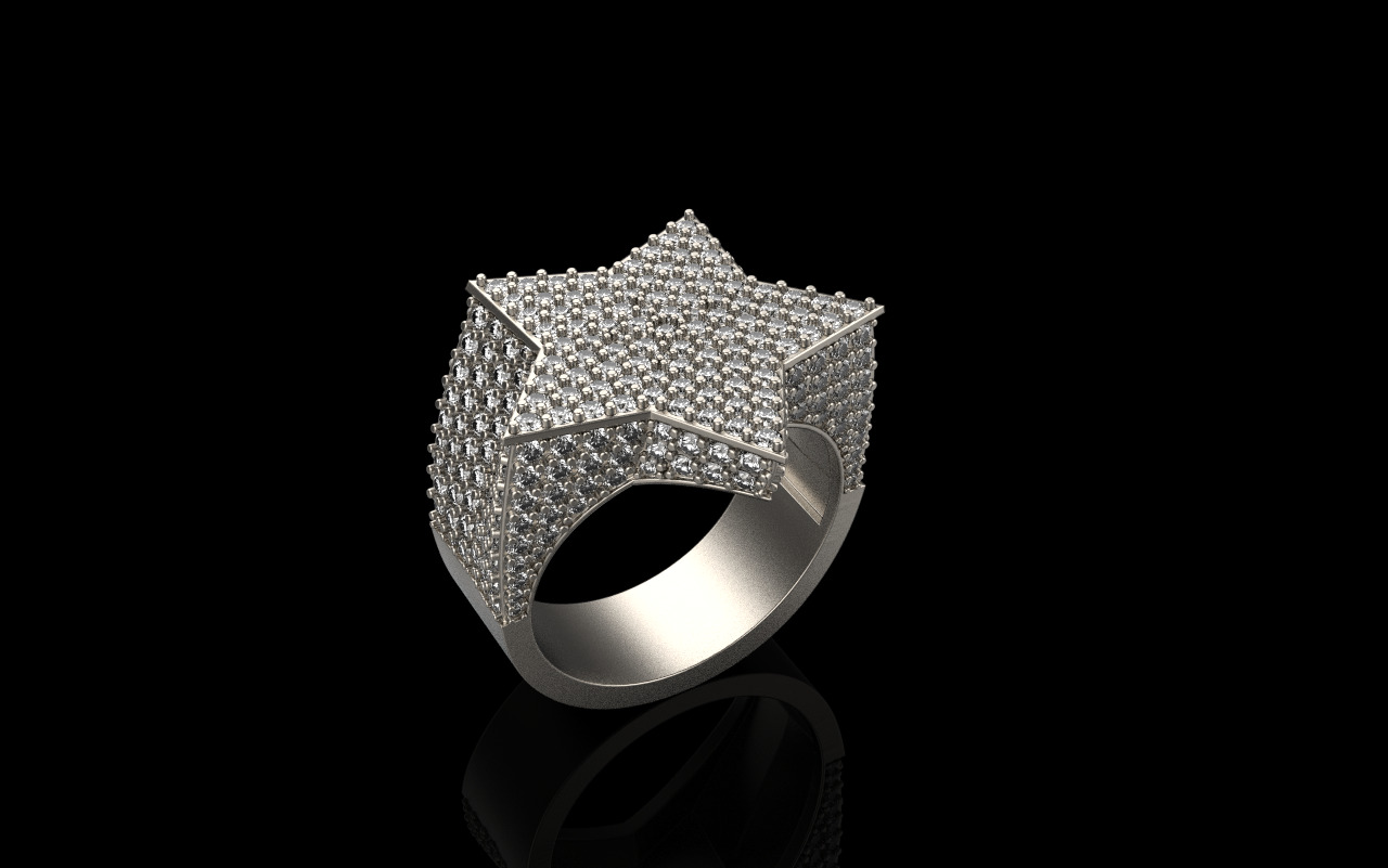 star ring model 797 3D print model_21