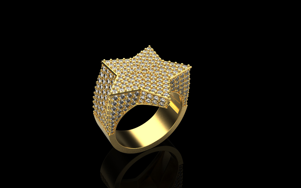 star ring model 797 3D print model_19