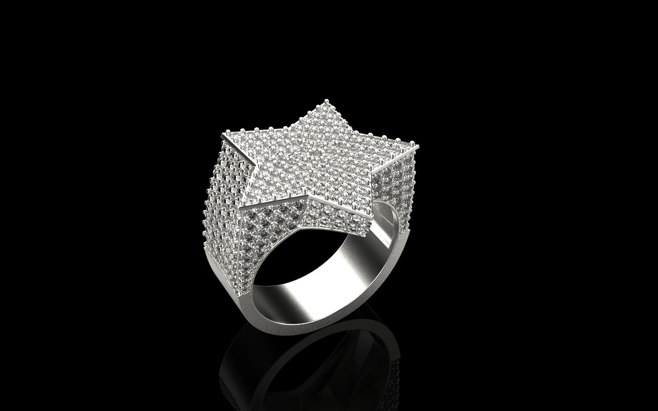 star ring model 797 3D print model_23