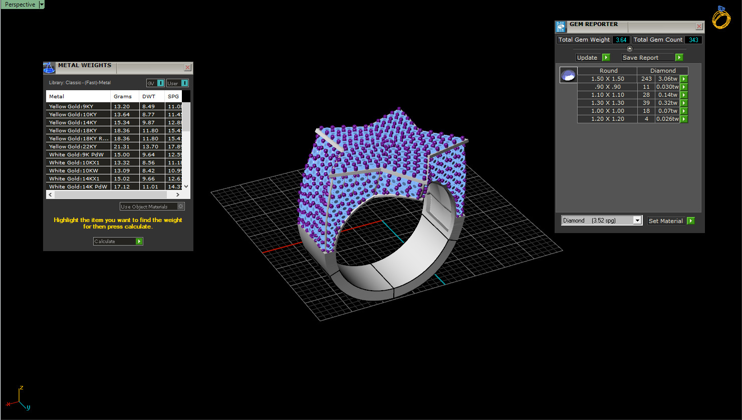 star ring model 797 3D print model_3
