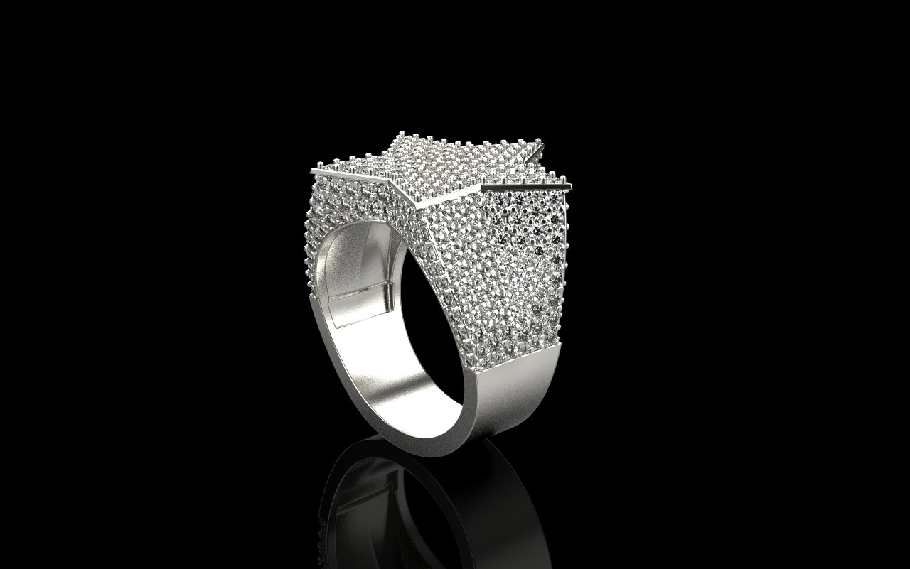 star ring model 797 3D print model_2