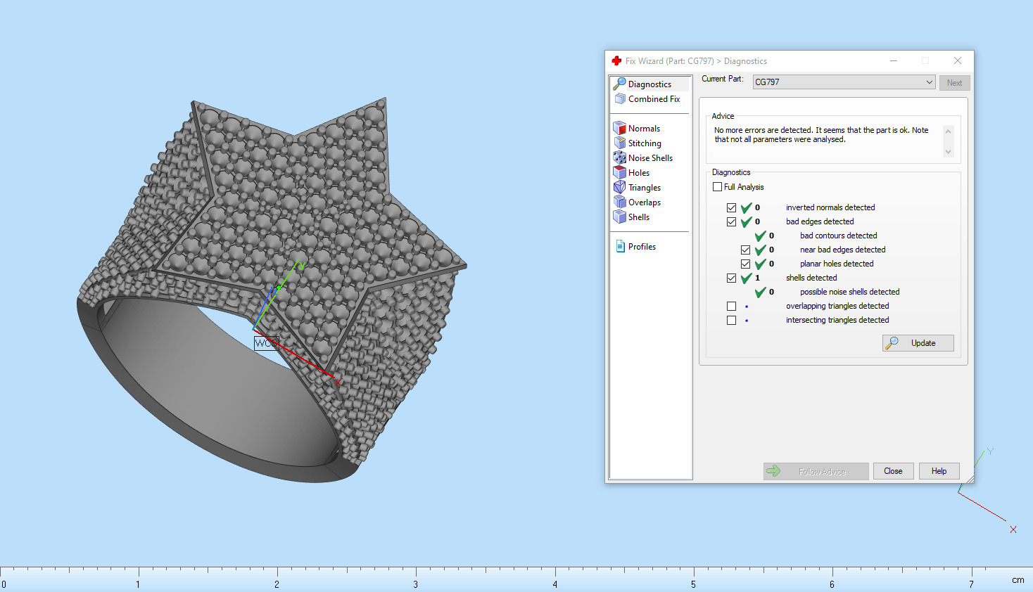 star ring model 797 3D print model_5