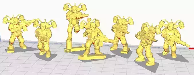 Tempestus Aquilons squad