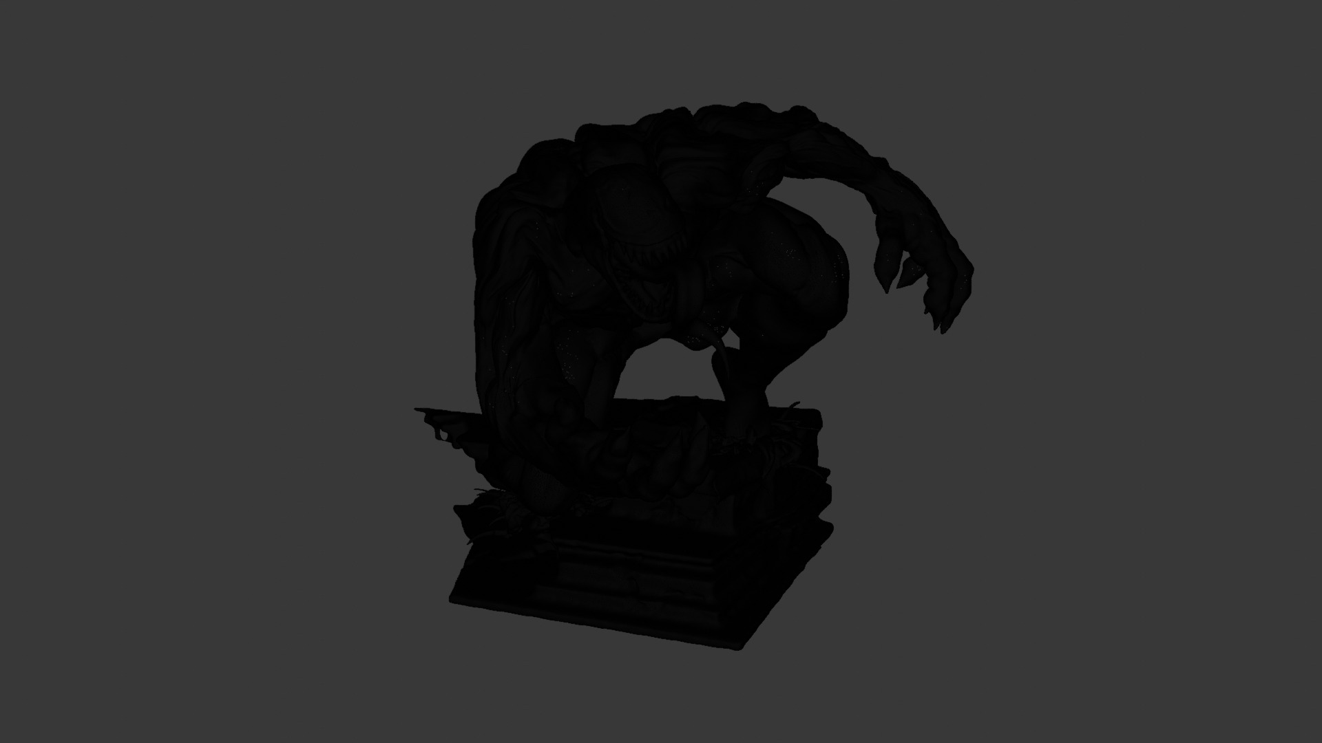 3D Printable Venom Model 3D print model_6