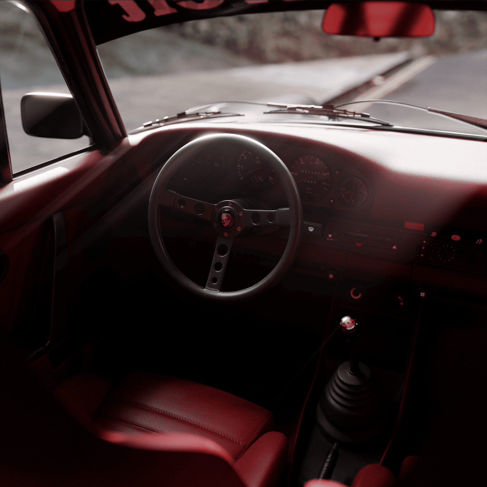 RWB-Inspired Porsche 964 Turbo - Detailed Model Low-poly 3D model_4