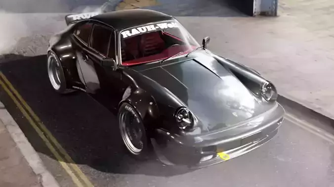 RWB-Inspired Porsche 964 Turbo - Detailed Model