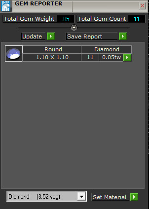 spades playing card ring with gems model 796 3D print model_6