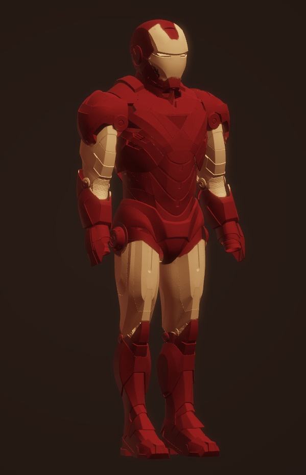 Iron Man Mark VI 6  Iron Man 2 Armor Cosplay 3D print model_1