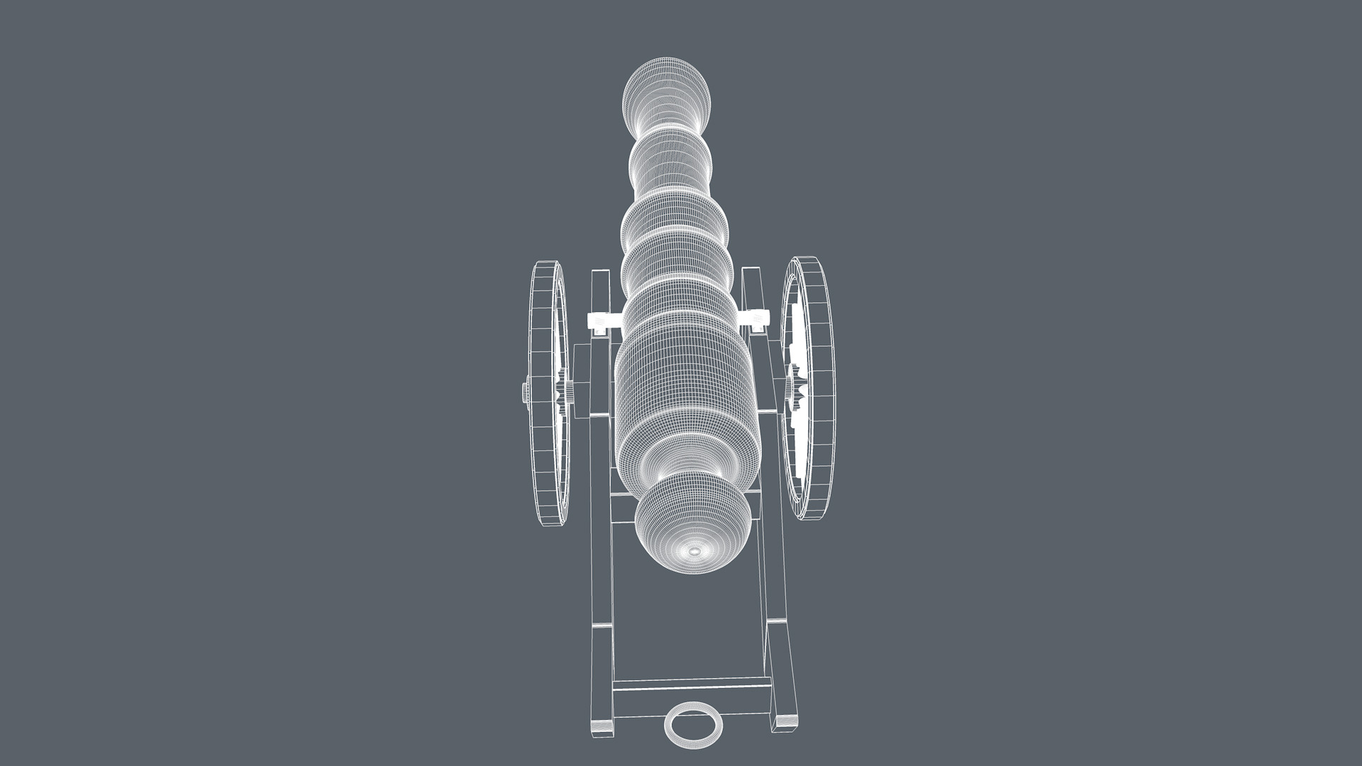 cannon 3D model_15