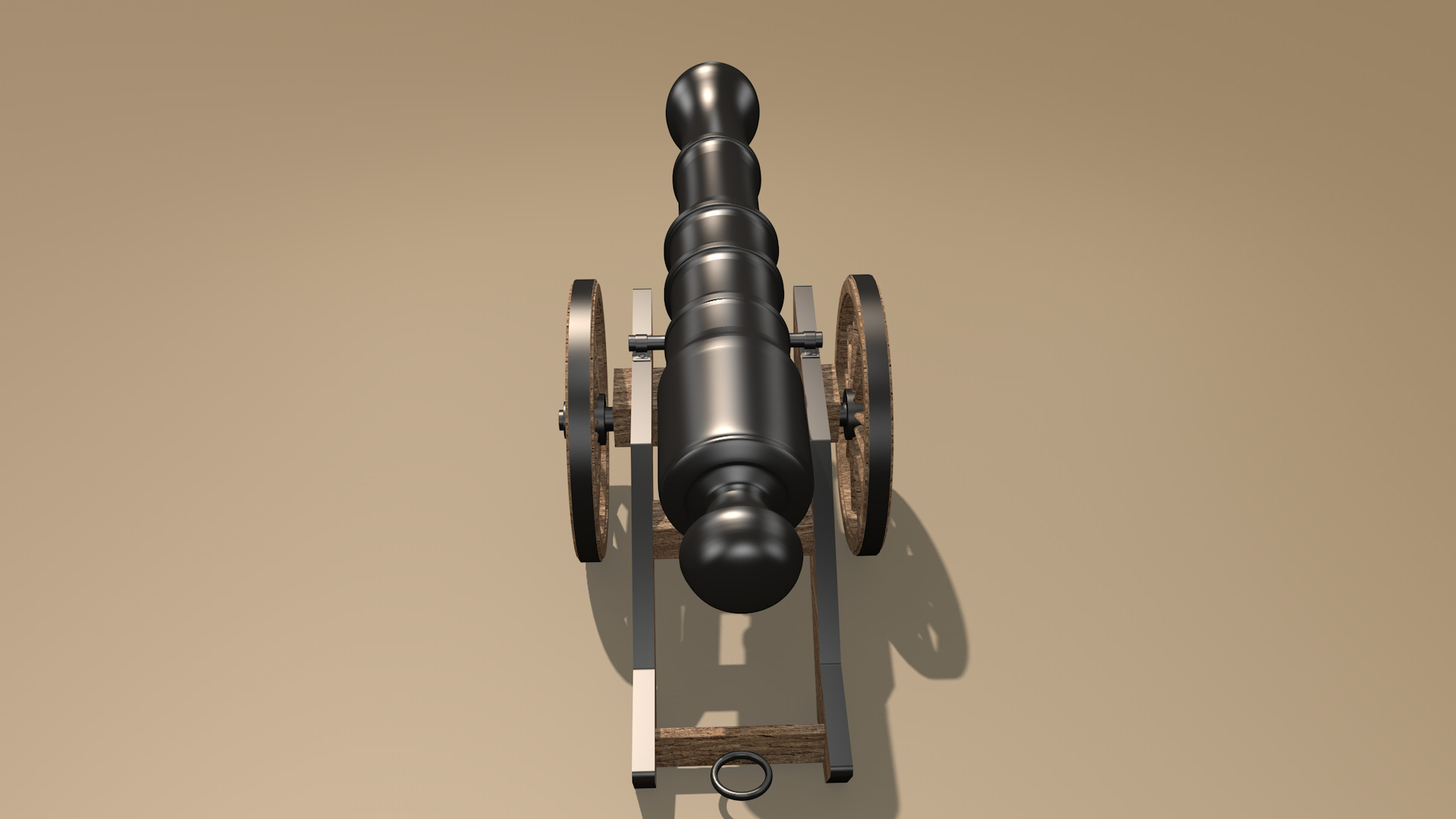 cannon 3D model_5