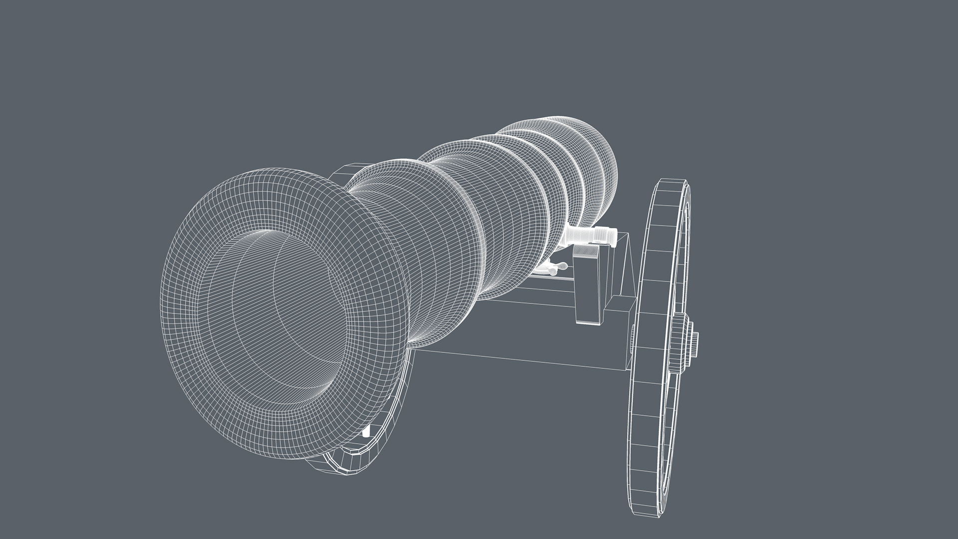 cannon 3D model_16