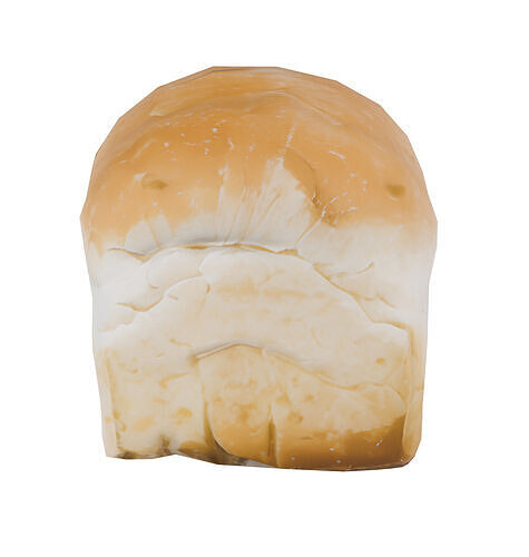 Loaf of bread Low-poly 3D model 3