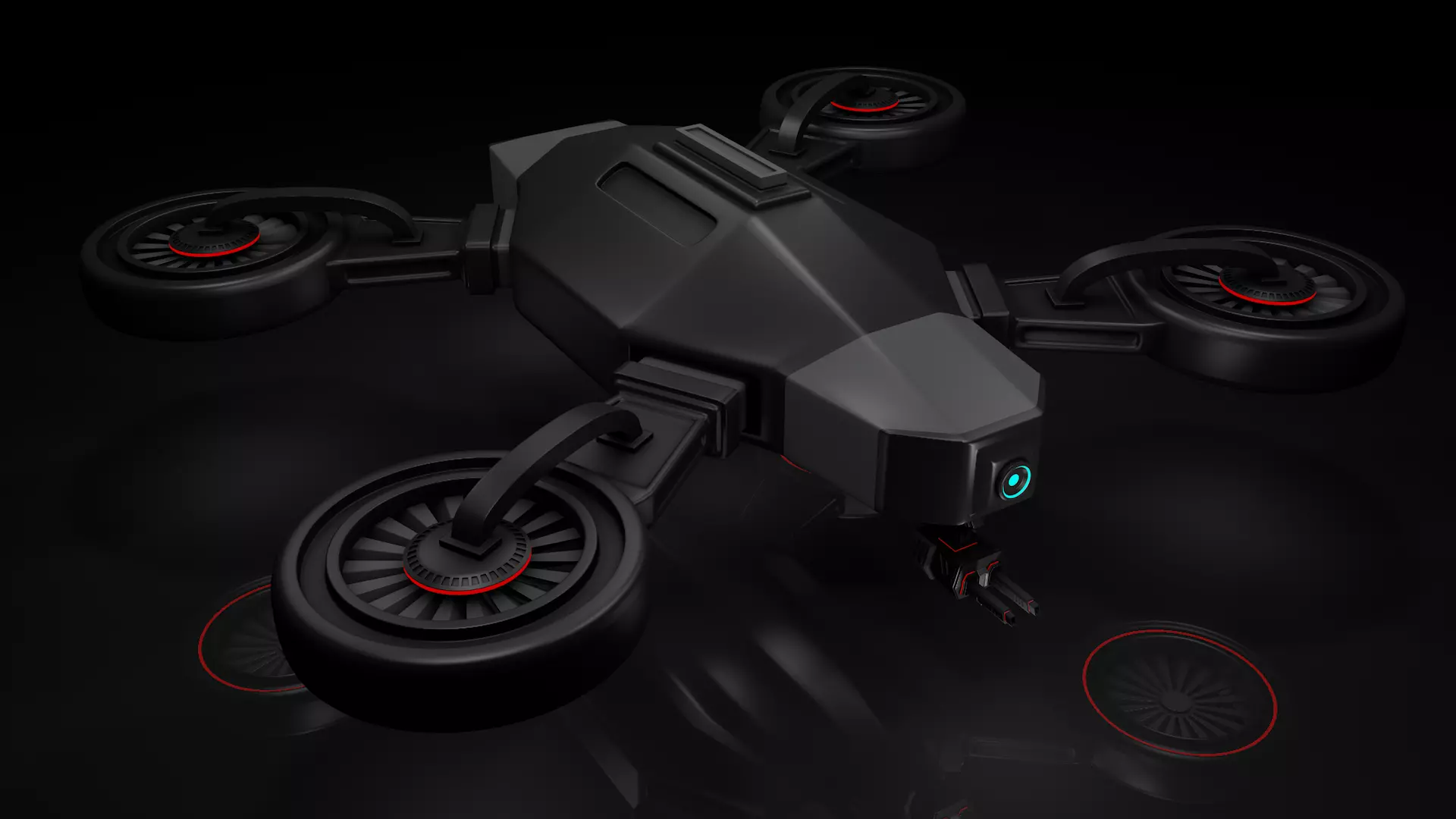 Drone 3D model_0