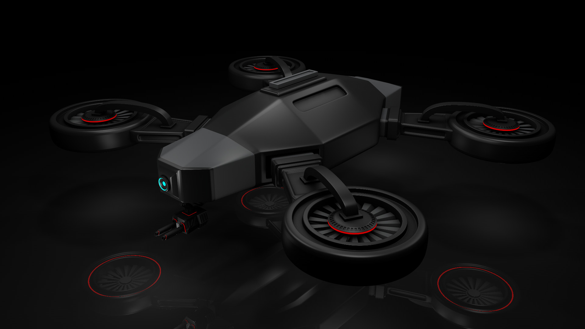 Drone 3D model_5