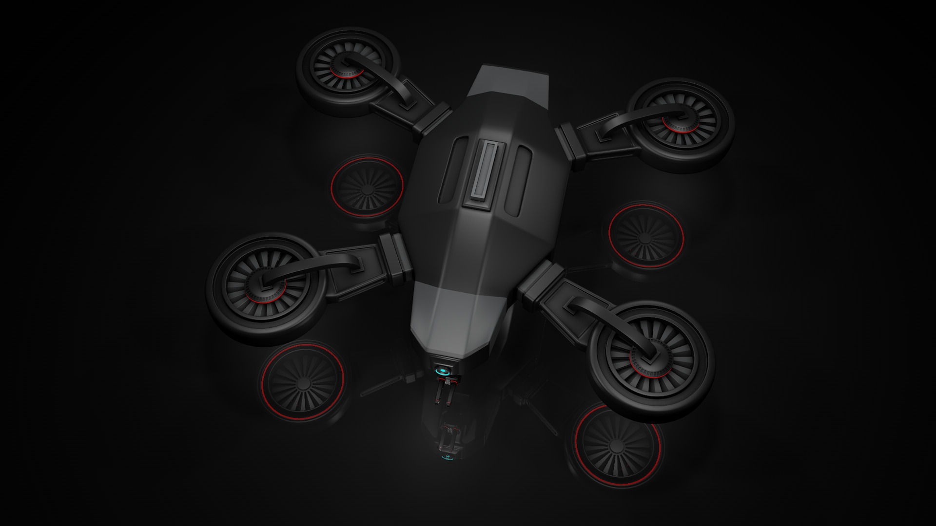 Drone 3D model_3