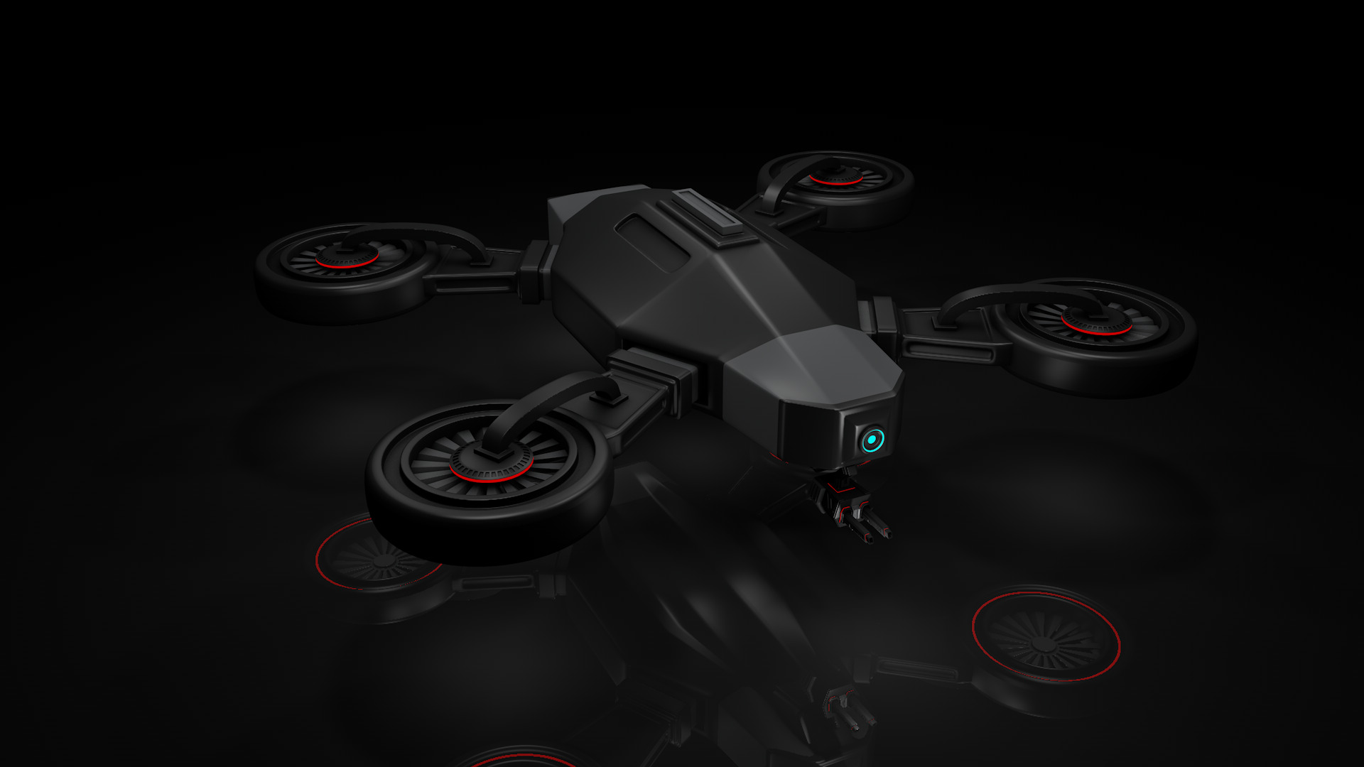 Drone 3D model_2