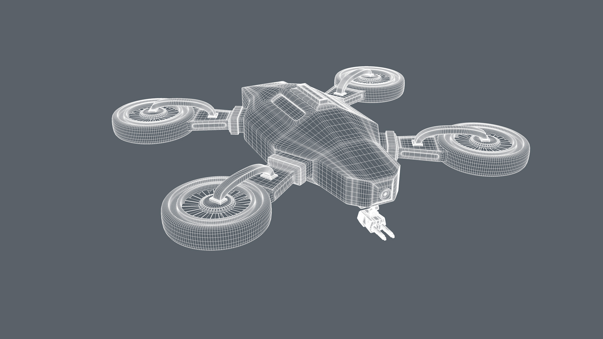 Drone 3D model_9