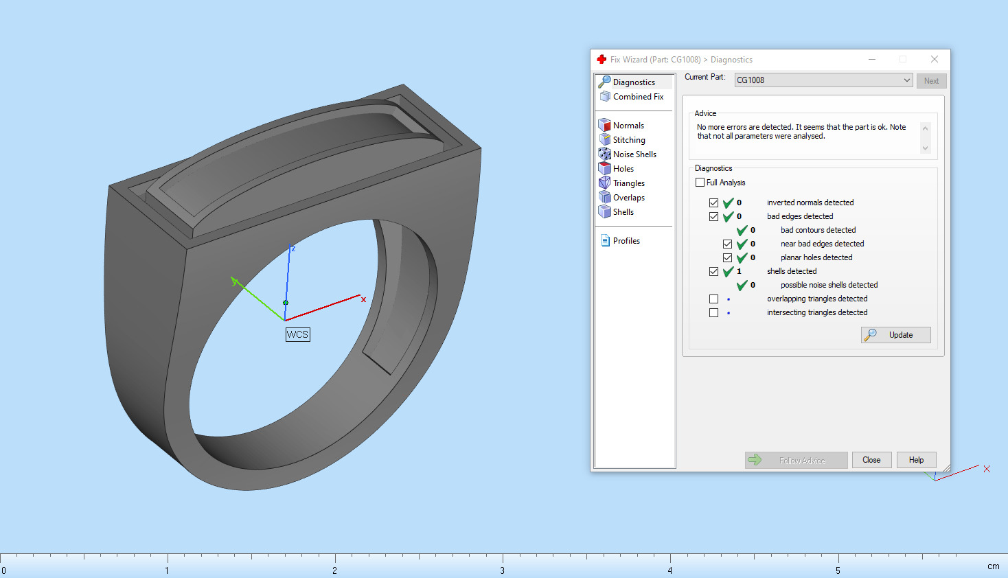 Enamel signet ring model 1008 3D print model_4